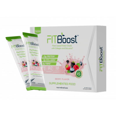 Thực phẩm bổ sung Bột Protein Thực Vật với Collagen và BioLactol® FITBoost™ (FITBoost™ Gói)